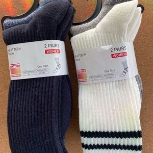 Uniqlo heattech socks